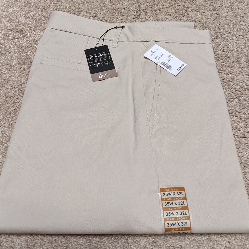New men's slacks